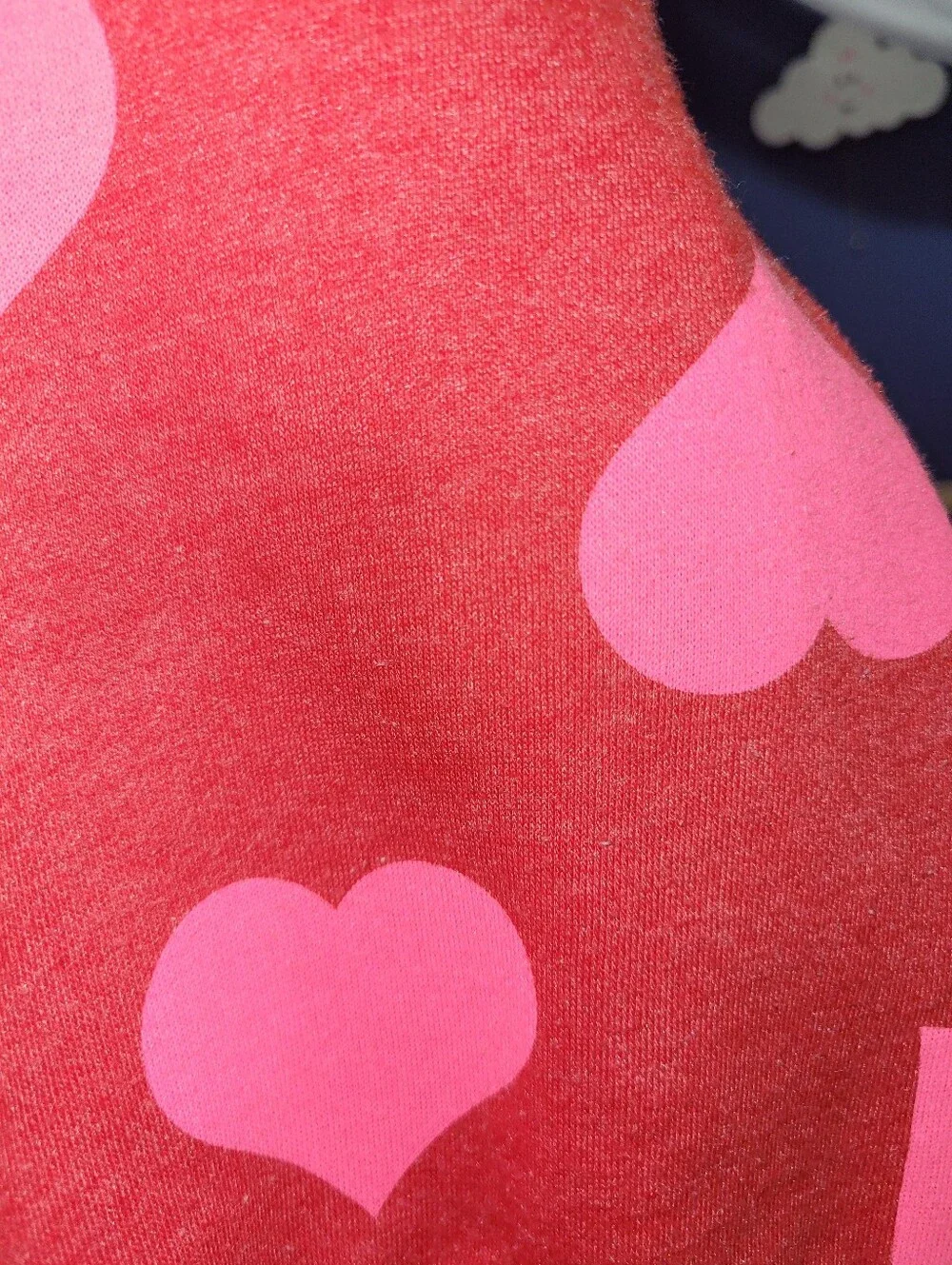 Cat & Jack Girls Heart Print Sweatshirt and Tulle Skirt Set - Pink/Red 2T
